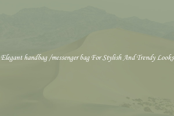 Elegant handbag /messenger bag For Stylish And Trendy Looks