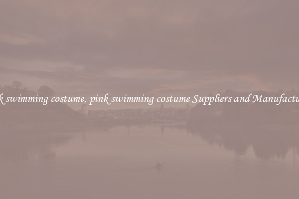 pink swimming costume, pink swimming costume Suppliers and Manufacturers