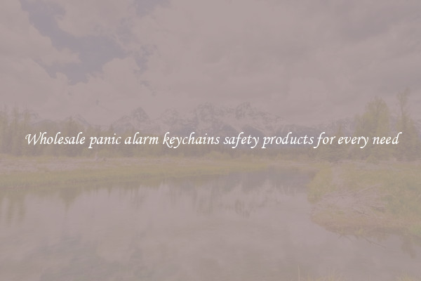 Wholesale panic alarm keychains safety products for every need
